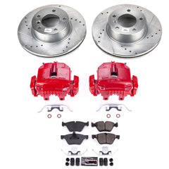 Power Stop KC3087 Z23 Evolution Sport Performance Pad And Rotor Kit With Calipers for 2006 BMW 325I product image