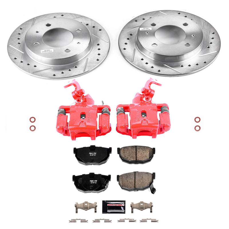 Power Stop KC3106 Z23 Evolution Sport Rear Brake Kit for 2001-2005 Hyundai Elantra product image