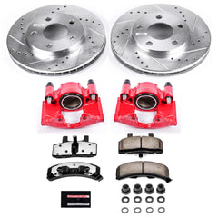 Power Stop KC3132-36 Z36 Extreme Performance Truck And Tow 1-Click Front Brake Kit With Calipers for 1990-1993 Cadillac Commercial Chassis product image