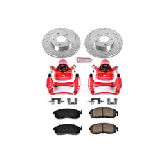 Power Stop KC3137 Z23 Evolution Sport Performance 1-Click Brake Kit With Calipers (Front) for 2000-2001 Nissan Maxima product image