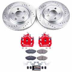 Power Stop KC3141 Z23 Evolution Sport Rear Brake Kit for 2003-2005 Jaguar S-Type Base product image