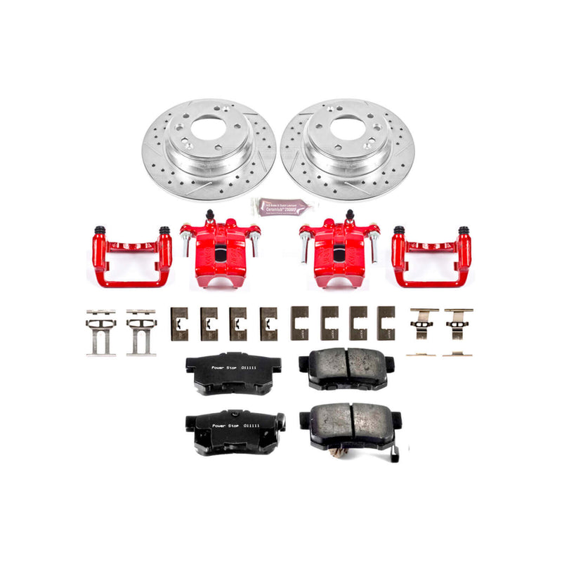 Power Stop KC3154 Z23 Evolution Sport Performance 1-Click Brake Kit With Calipers (Rear) for 1999-2001 Acura Rl product image