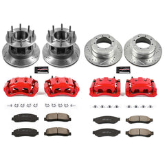 Power Stop KC4034 - Z23 Evolution Sport Front And Rear Brake Kit vehicle fitment brake part