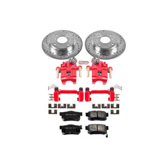 Power Stop KC407 Z23 Evolution Sport Performance 1-Click Brake Kit With Calipers (Rear) for 1992-1996 Honda Prelude product image