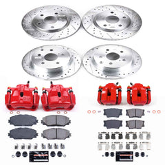 Power Stop KC4100A Z23 Evolution Sport Front And Rear Brake Kit for 2011 Toyota RAV4 product image