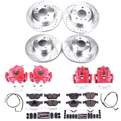 Power Stop KC4104 - Z23 Evolution Sport Front And Rear Brake Kit vehicle fitment brake part