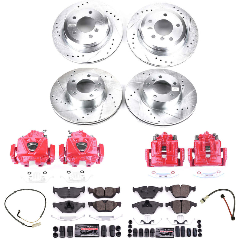 Power Stop KC4105 - Z23 Evolution Sport Front And Rear Brake Kit vehicle fitment brake part