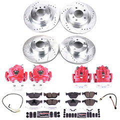 Power Stop KC4107 - Z23 Evolution Sport Front And Rear Brake Kit vehicle fitment brake part