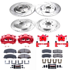 Power Stop KC4377 Z23 Evolution Sport Front And Rear Brake Kit for 2008-2009 Buick Allure product image