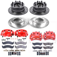 Power Stop KC4435 Z23 Evolution Sport Front And Rear Brake Kit for 2003-2005 Ford E-350 Club Wagon product image