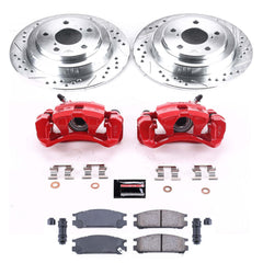 Power Stop KC448 Z23 Evolution Sport Rear Brake Kit for 1998 Subaru Impreza product image