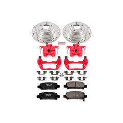 Power Stop KC449 Z23 Evolution Sport Performance 1-Click Brake Kit With Calipers (Rear) for 1998-2003 Subaru Forester - product image