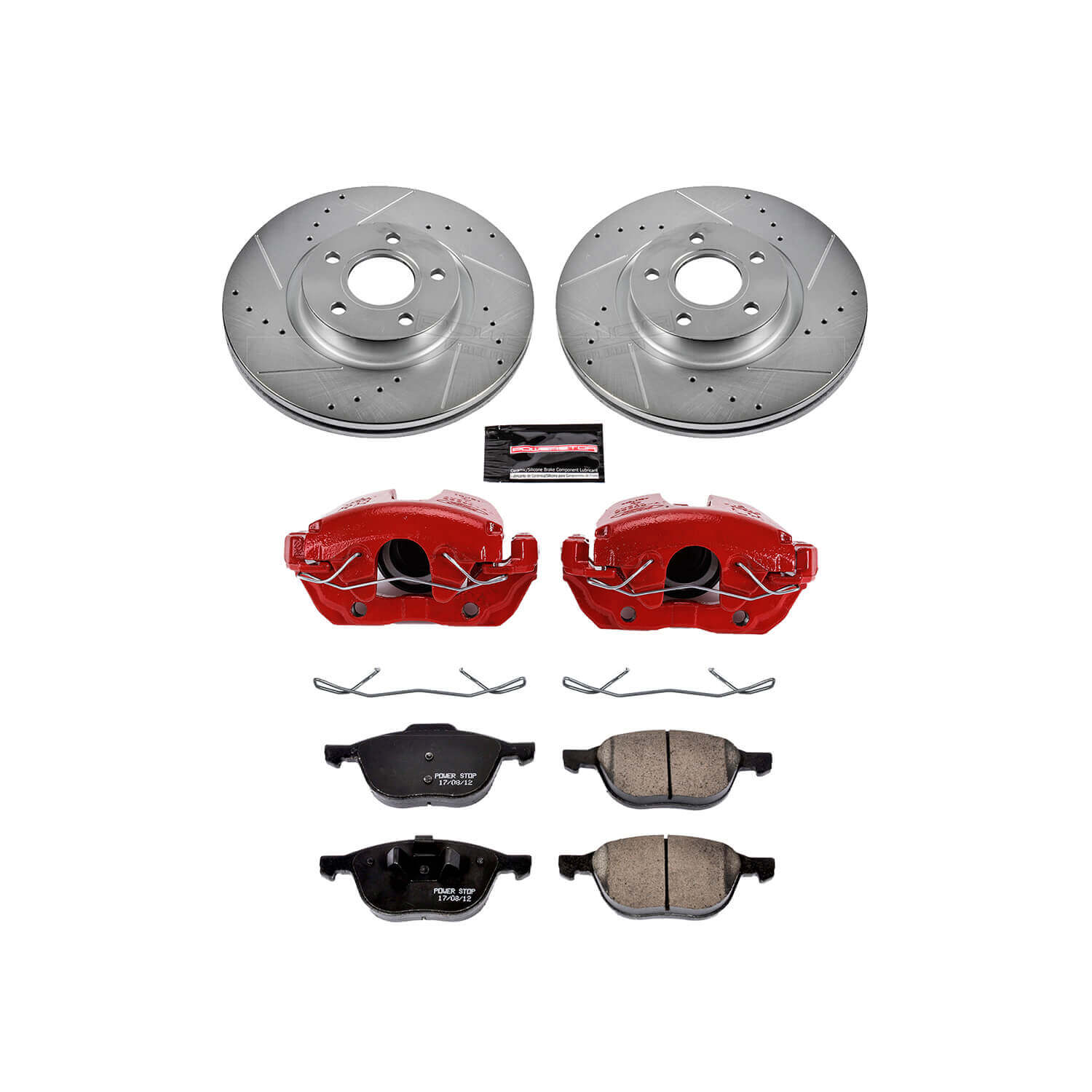 Power Stop KC4575 Z23 Evolution Sport Front Brake Kit for 2013-2019 Ford Escape product image