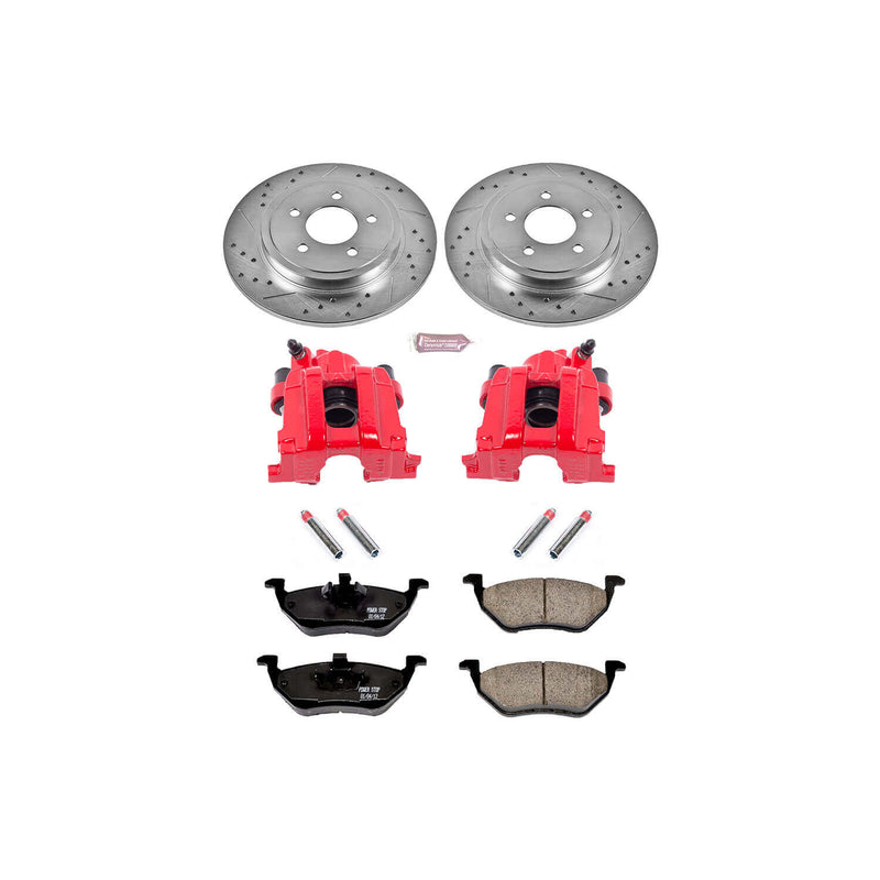 Power Stop KC4585 Z23 Evolution Sport Performance 1-Click Brake Kit With Calipers (Rear) for 2005-2008 Ford Escape product image