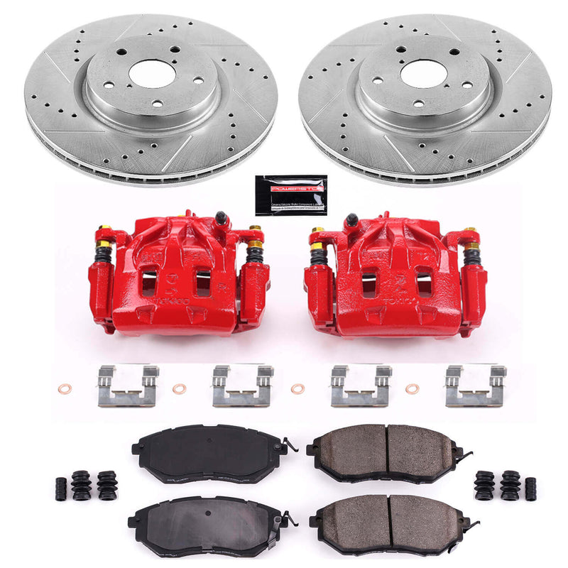 Power Stop KC4603 Z23 Evolution Sport Front Brake Kit for 2006-2020 Subaru B9 Tribeca product image