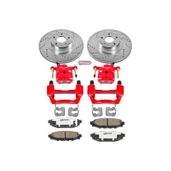 Power Stop KC4631-26 - Z26 Extreme Street Warrior 1-Click Brake Kit With Calipers (Rear) vehicle fitment brake part