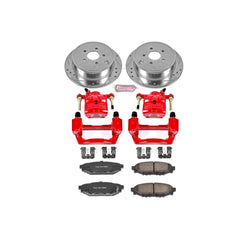 Power Stop KC4631 Z23 Evolution Sport Performance 1-Click Brake Kit With Calipers (Rear) for 2008-2014 Subaru Forester product image