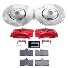 Power Stop KC4633 Z23 Evolution Sport Performance Pad And Rotor Kit With Calipers for 2007-2011 Lexus GS350 Rear Wheel Drive product image
