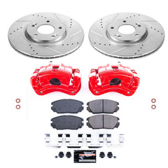 Power Stop KC4646A Z23 Evolution Sport Front Brake Kit for 2009-2011 Hyundai Azera product image