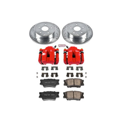 Power Stop KC4671 Z23 Evolution Sport Performance 1-Click Brake Kit With Calipers (Rear) for 2006-2012 Toyota RAV4 product image