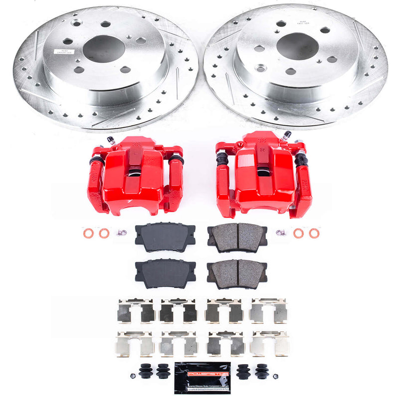 Power Stop KC4671A Z23 Evolution Sport Rear Brake Kit for 2011-2018 Toyota RAV4 product image