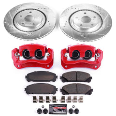 Power Stop KC4713 Z23 Evolution Sport Front Brake Kit for 2015-2017 Lexus NX200T product image