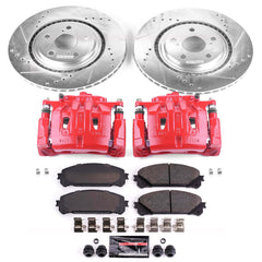 Power Stop KC4713A Z23 Evolution Sport Front Brake Kit for 2010-2015 Lexus RX350 product image