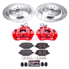 Power Stop KC4744C Z23 Evolution Sport Rear Brake Kit for 2011-2012 Ford Edge product image