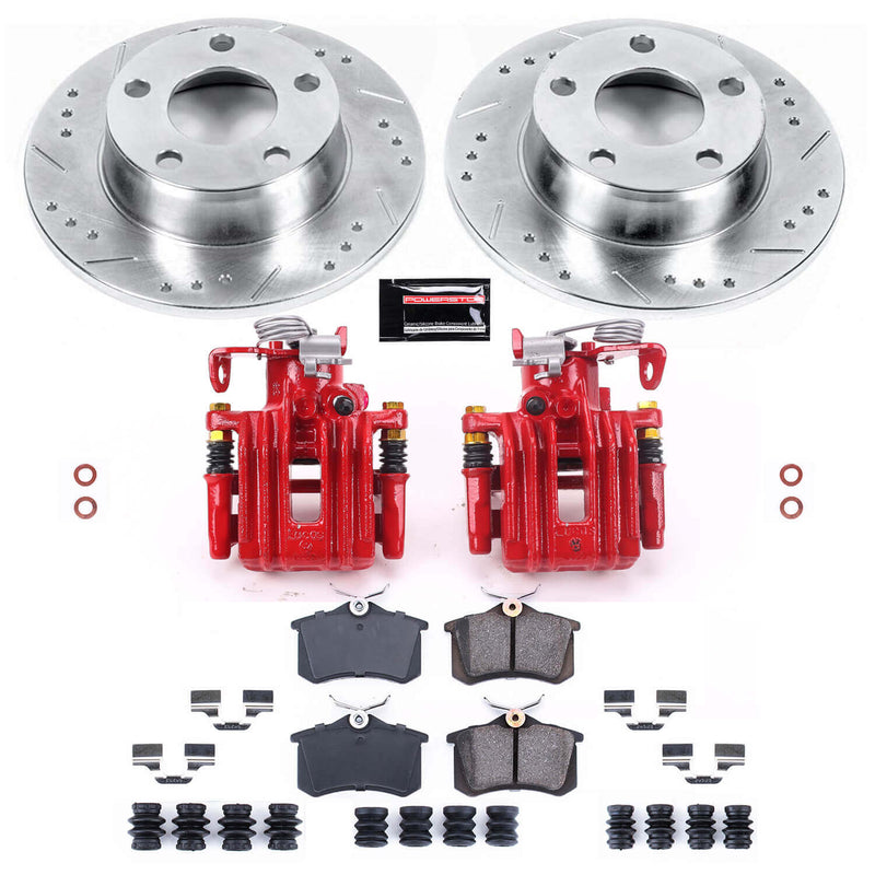 Power Stop KC4845 Z23 Evolution Sport Rear Brake Kit for 1999-2004 Audi A6 product image