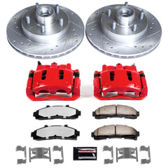 Power Stop KC5079-36 Z36 Extreme Performance Truck And Tow 1-Click Pad And Rotor Kit With Calipers for 1995-1997 Ford Ranger Rear Wheel Drive 4-WHEEL ABS product image