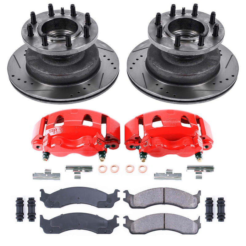 Power Stop KC5084 Z23 Evolution Sport Front Brake Kit for 2003-2005 Ford E-350 Club Wagon product image