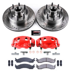 Power Stop KC5088 Z23 Evolution Sport Front Brake Kit for 2007 Ford E-150 product image