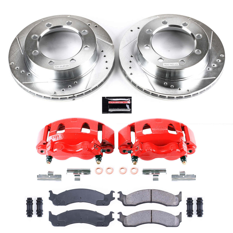 Power Stop KC5089 Z23 Evolution Sport Front Brake Kit for 1995-1999 Ford F-250 4 Wheel Drive product image