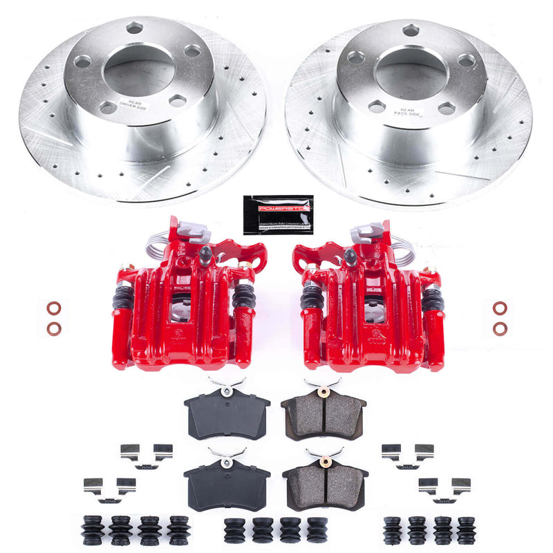 Power Stop KC515 Z23 Evolution Sport Rear Brake Kit for 1998-2004 Audi A6 product image