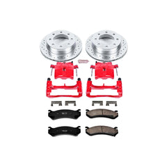 Power Stop KC5190 Z23 Evolution Sport Performance 1-Click Brake Kit With Calipers (Rear) for 2003-2005 Chevrolet Silverado 1500 Hd product image