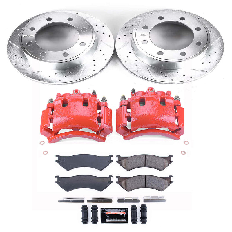 Power Stop KC5203 Z23 Evolution Sport Rear Brake Kit for 2007 Ford E-150 product image