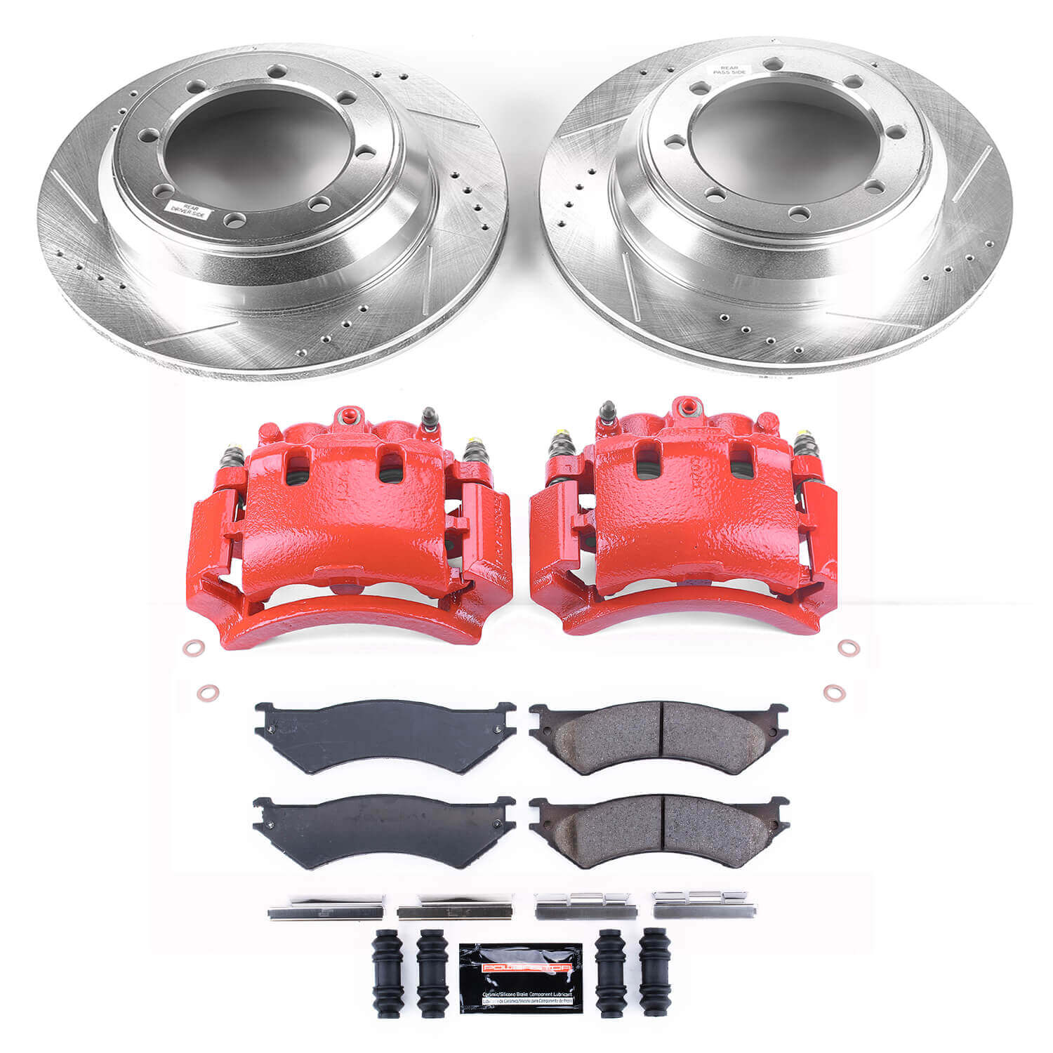 Power Stop KC5204 Z23 Evolution Sport Rear Brake Kit for 2003-2005 Ford E-350 Club Wagon product image