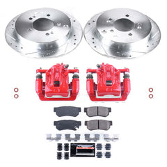 Power Stop KC5213 Z23 Evolution Sport Rear Brake Kit for 2005-2009 Hyundai Tucson 4 Wheel Drive product image