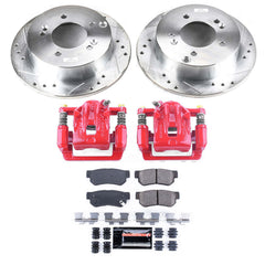 Power Stop KC5214A Z23 Evolution Sport Rear Brake Kit for 2001 Hyundai XG300 product image