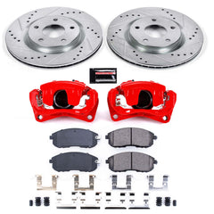 Power Stop KC5217A Z23 Evolution Sport Front Brake Kit for 2007-2012 Nissan Sentra SE-R product image
