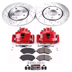 Power Stop KC5244B Z23 Evolution Sport Front Brake Kit for 2003 Chrysler Voyager product image