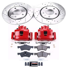 Power Stop KC5246 Z23 Evolution Sport Front Brake Kit for 2003-2004 Dodge Caravan Rear Drum product image