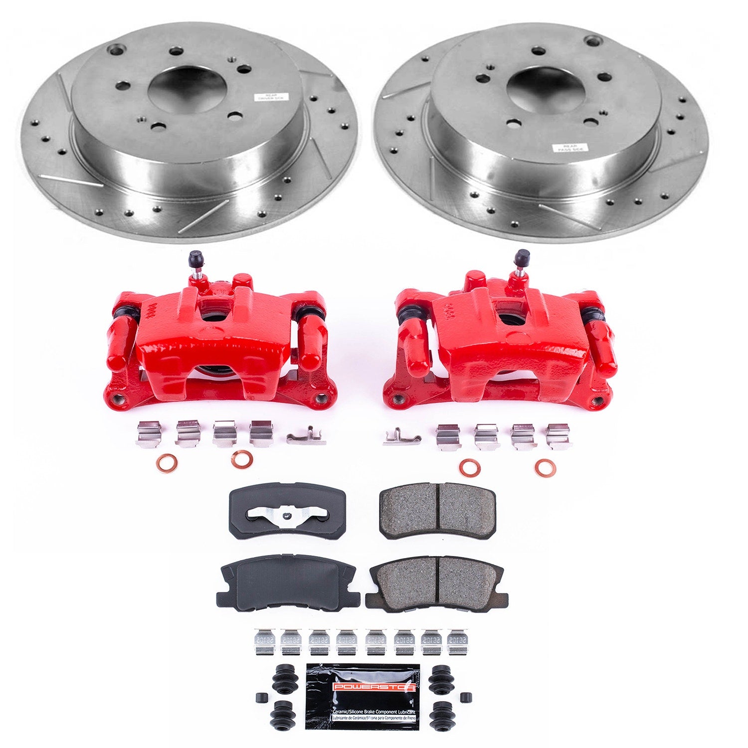 Power Stop KC5260 Z23 Evolution Sport Rear Brake Kit for 2004-2008 Mitsubishi Endeavor product image