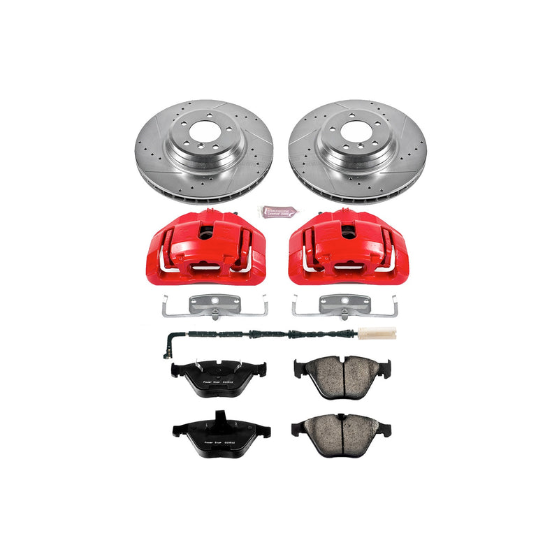 Power Stop KC5281 Z23 Evolution Sport Performance 1-Click Brake Kit With Calipers (Front) for 2007-2010 BMW 335D product image
