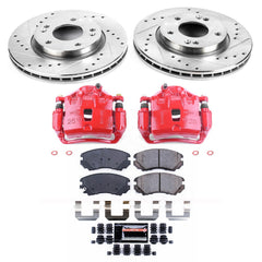 Power Stop KC529 Z23 Evolution Sport Front Brake Kit for 2007-2008 Hyundai Elantra product image
