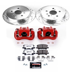 Power Stop KC5333-36 Z36 Extreme Performance Truck And Tow 1-Click Rear Brake Kit With Calipers for 2004-2007 Toyota Highlander product image