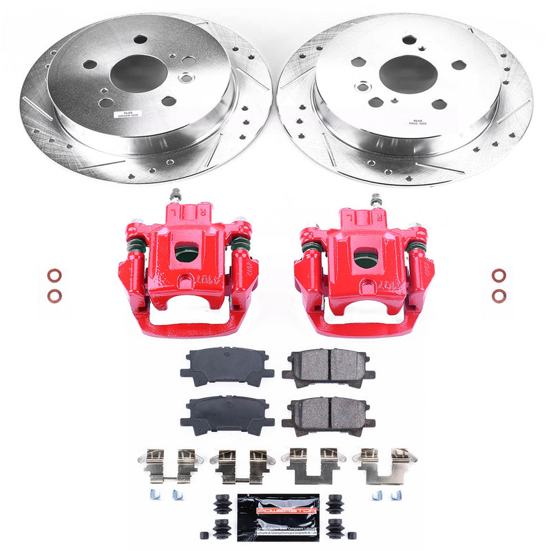 Power Stop KC5333A Z23 Evolution Sport Rear Brake Kit for 2004-2006 Lexus RX330 product image