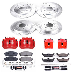 Power Stop KC5335 - Z23 Evolution Sport Front And Rear Brake Kit vehicle fitment brake part