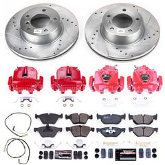 Power Stop KC5357 Z23 Evolution Sport Performance Pad And Rotor Kit With Calipers for 2006 BMW 325Xi product image