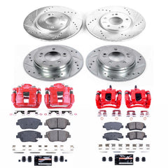 Power Stop KC5376 Z23 Evolution Sport Front And Rear Brake Kit for 2011-2014 Hyundai Sonata product image